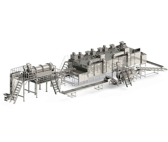 調(diào)味果仁烘烤生產(chǎn)線(xiàn)